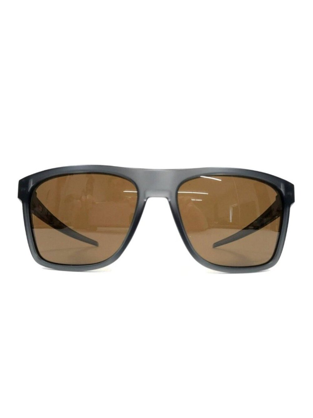 Oakley Sunglasses LEFFINGWELL OO9100-0257 Matte Gray Smoke Prizm Tungsten Lenses
